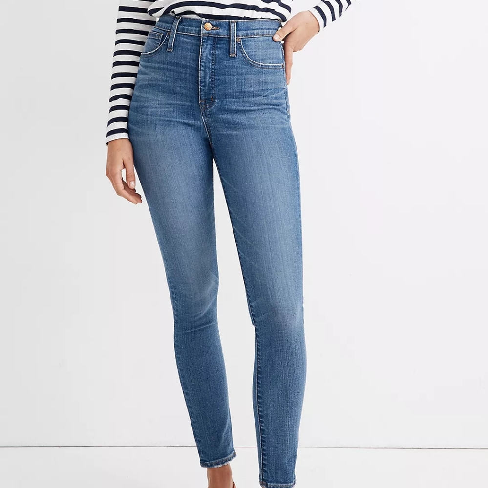 MADEWELL NWT 11" High Riser Skinny‎ Jeans Size 26